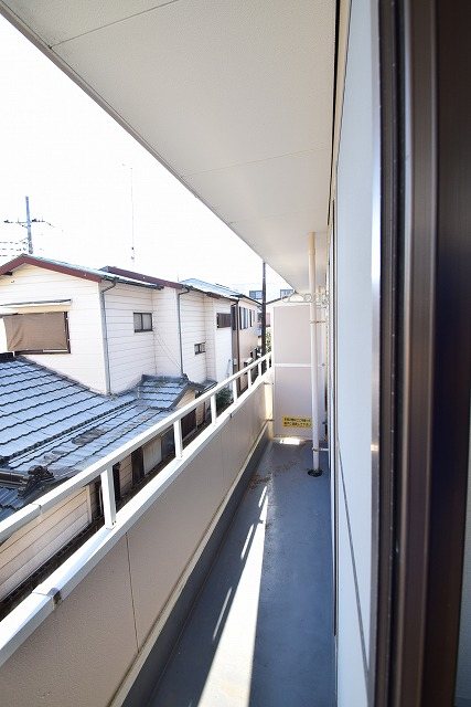 オークスＣ ベランダ