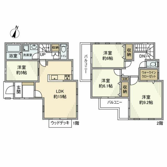 善行戸建 間取り