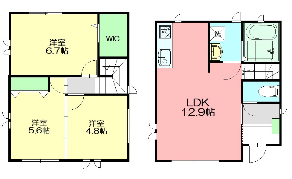 十間坂戸建 間取り