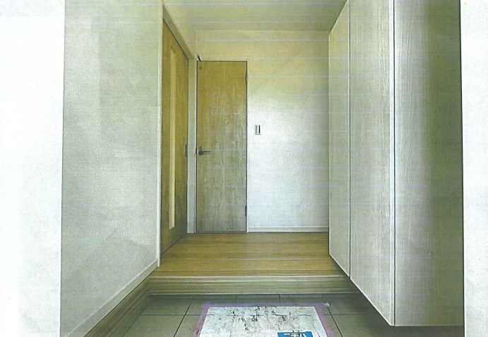 十間坂戸建 玄関