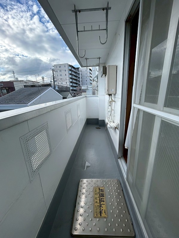 ホワイトレジデンス山口 ベランダ