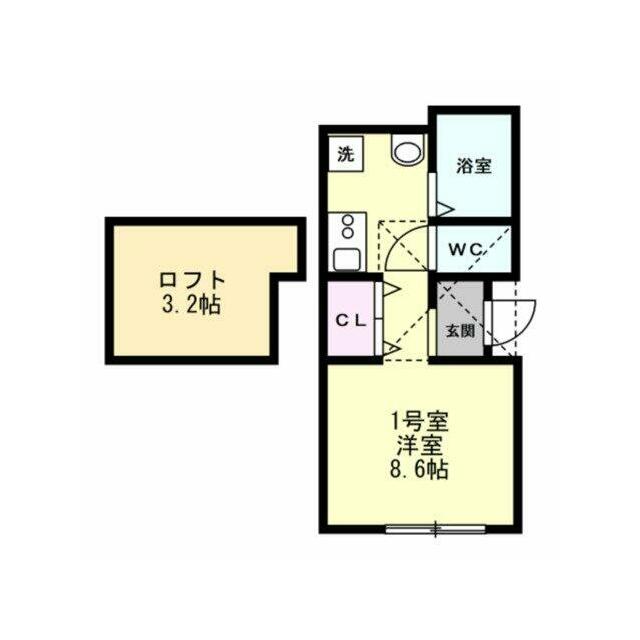 ディアレスト十間坂 101号室 間取り