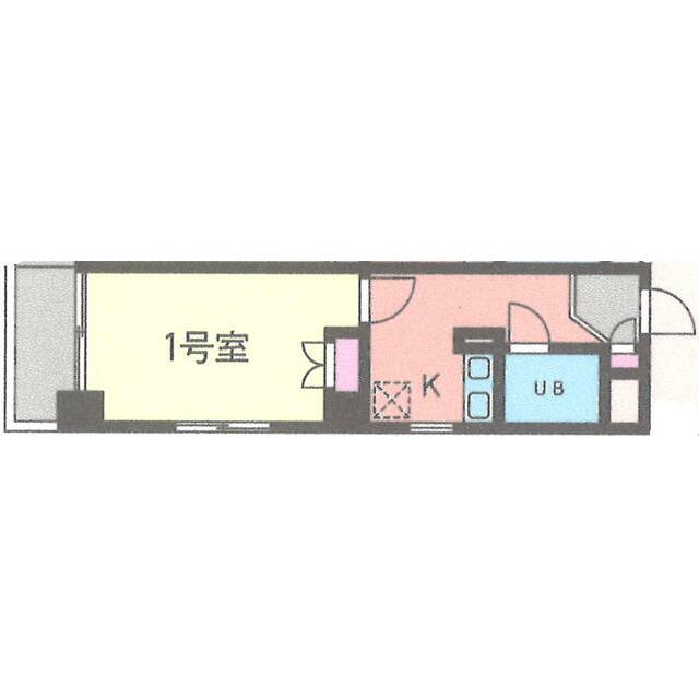 ソフィア湘南 601号室 間取り