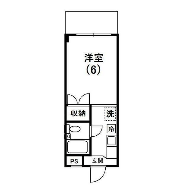 メゾン御園 103号室 間取り