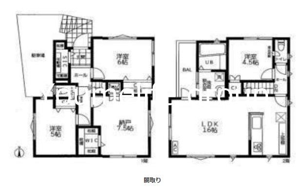 厚木市下依知3丁目戸建て 間取り