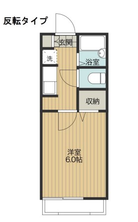 Ｖｉｌｌａ５１０　Ｎｏ．６ 216号室 間取り