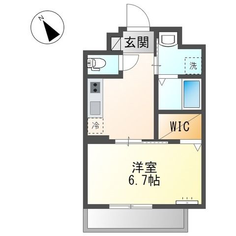 メゾンフォレスト 501号室 間取り
