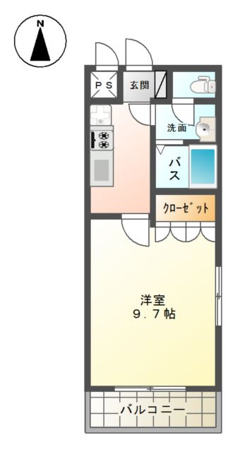 プランドールＹ’ｓ　Ⅱ 間取り