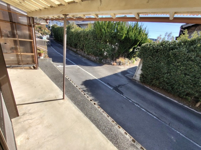 海野貸家 ベランダ