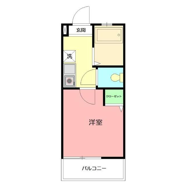 ビーズ湘南 202号室 間取り