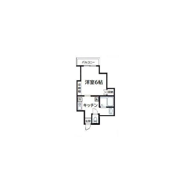 メゾンドニシイ 間取り図