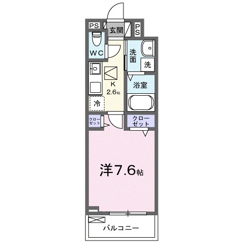 花みずき 102号室 間取り