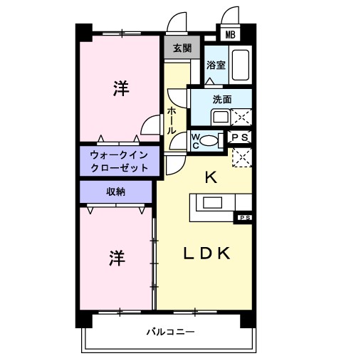 Ｙ’ｓシャングリーラ 403号室 間取り