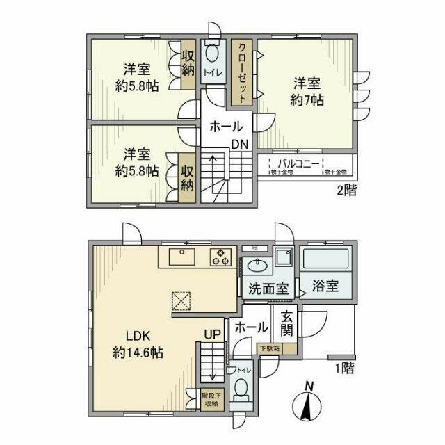 高倉戸建 間取り