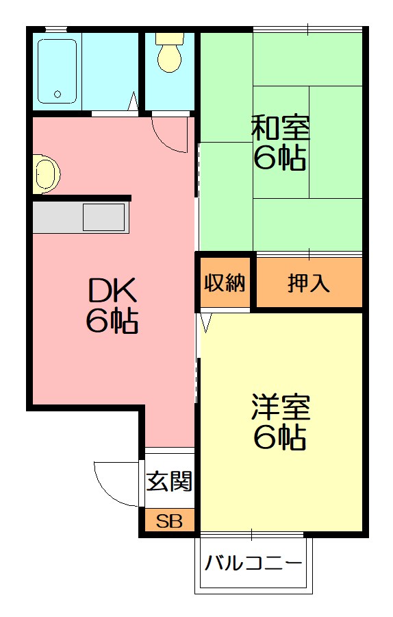 パリス 間取り図