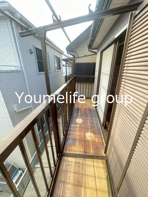 山際戸建 ベランダ