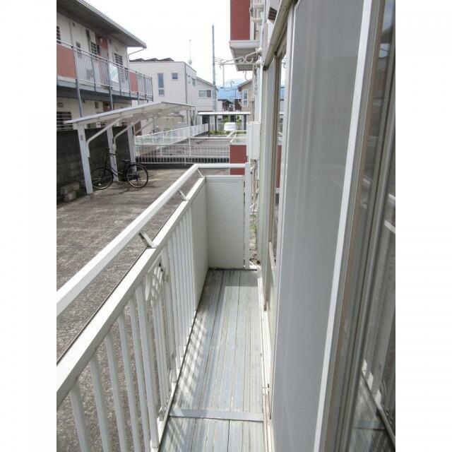 グリーンハイムほやの ベランダ