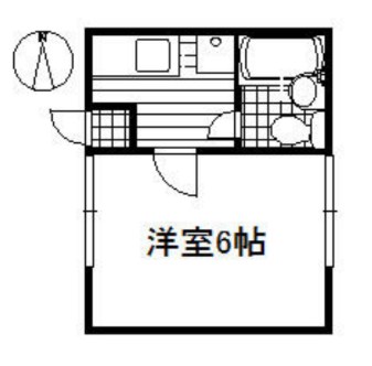 ジョイハウス1号棟 203号室 間取り