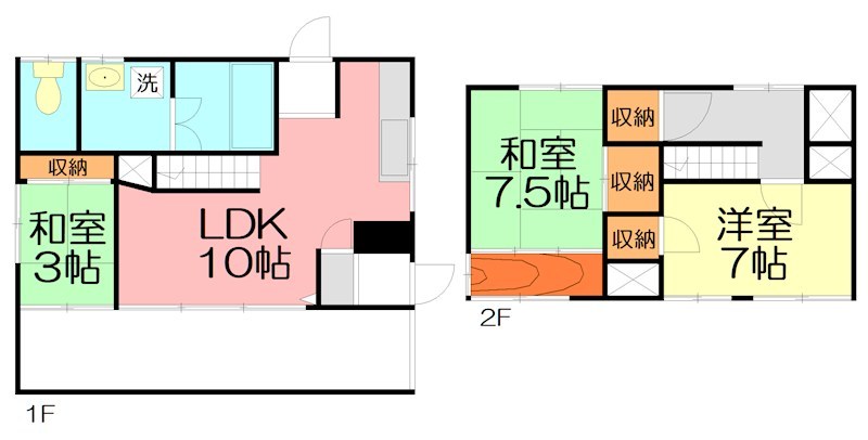 二宮町戸建て 間取り図