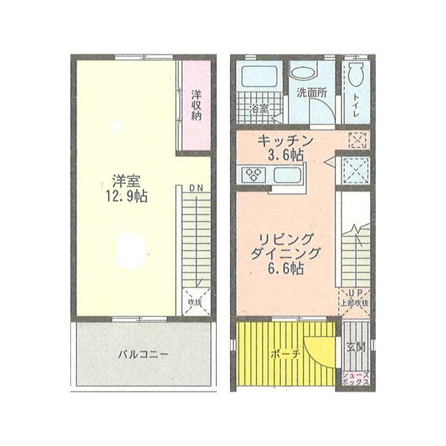 マ・メゾン 3号室 間取り