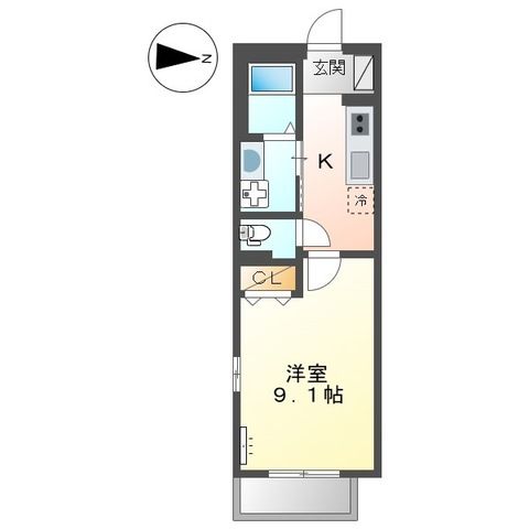 （仮称）平塚市宮の前新築マンション 105号室 間取り