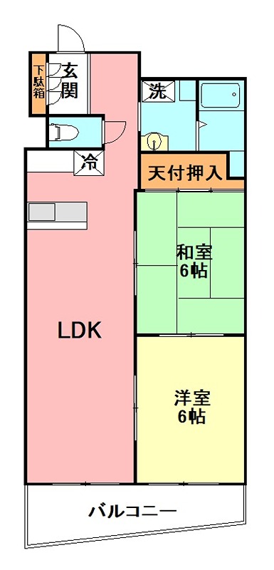 DIKマンション大船 310号室 間取り