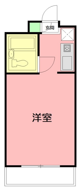 アゼリア東戸塚 103号室 間取り