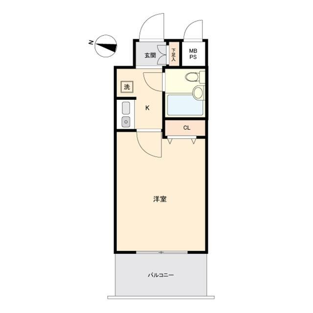 ライオンズマンション平塚宝町 313号室 間取り