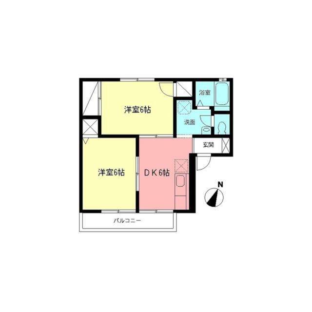 エスポアール湘南ＩＩ 203号室 間取り