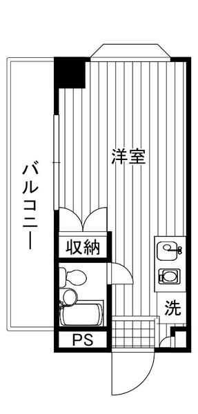 ドムール平塚第Ⅲ 405号室 間取り