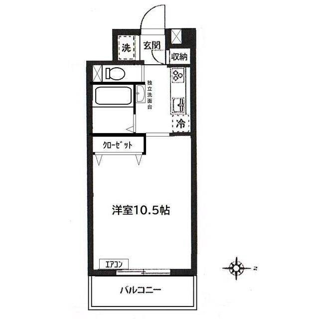 藤和東戸塚ハイタウン 219号室 間取り