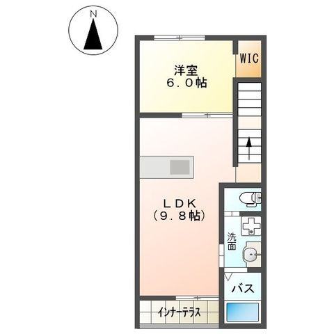 ローズ　ルミナス 202号室 間取り