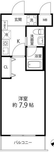 ルート相模が丘 220号室 間取り