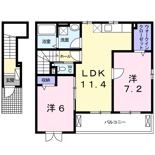 ブリッサⅢ 間取り図