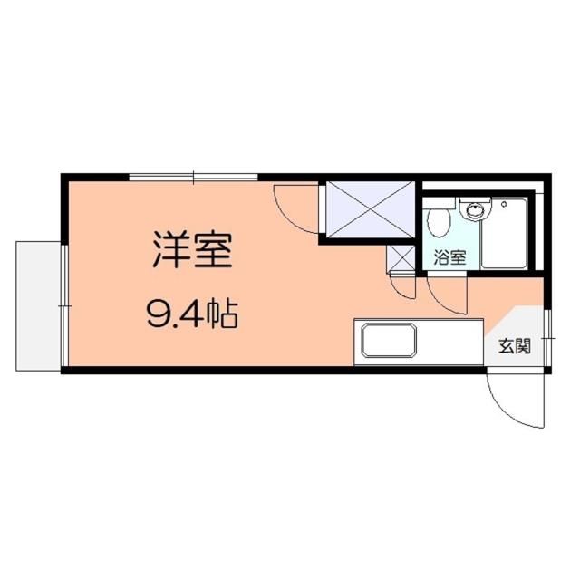 プログレス渋沢 1-E号室 間取り