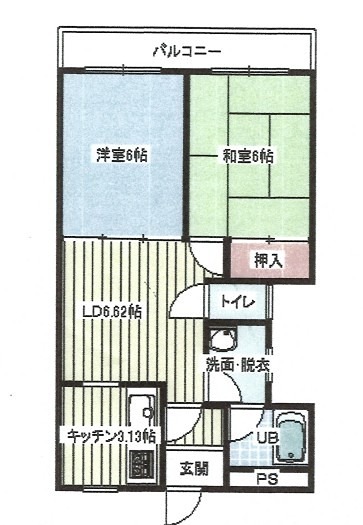 ビレッヂ湘南 202号室 間取り