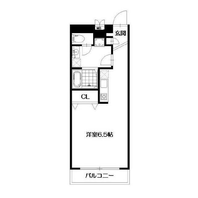 プルミエール湘南 3B号室 間取り
