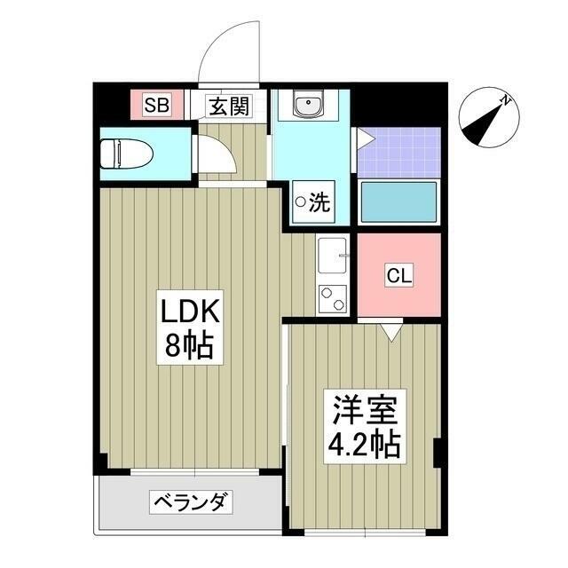 ラドデルリオ厚木２４６ 503号室 間取り