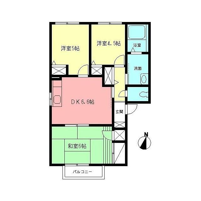 リバーサイドピアＩ 101号室 間取り
