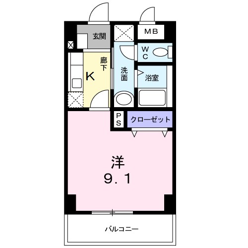 ジェルメ・コムーネ 間取り図