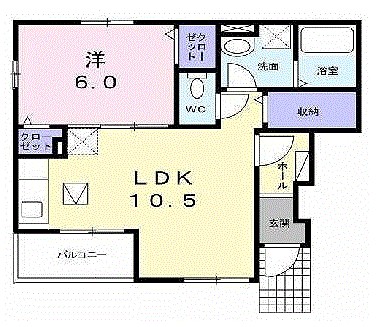 グリーンフォレストＣ 間取り図