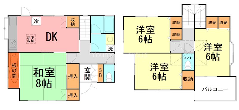 撫子原戸建 間取り