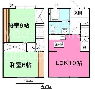 エステートピア内藤B 106号室 間取り