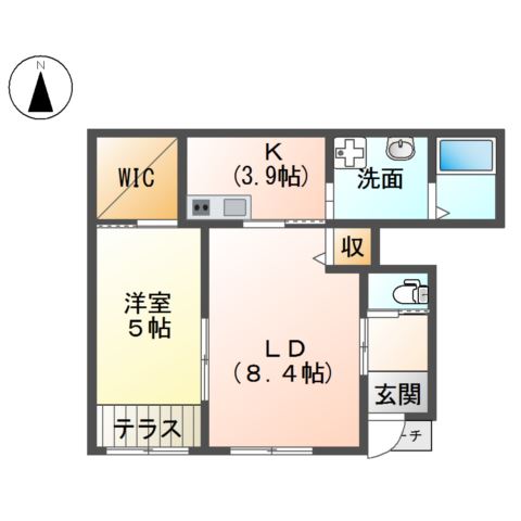 大磯町生沢アパート新築工事 間取り
