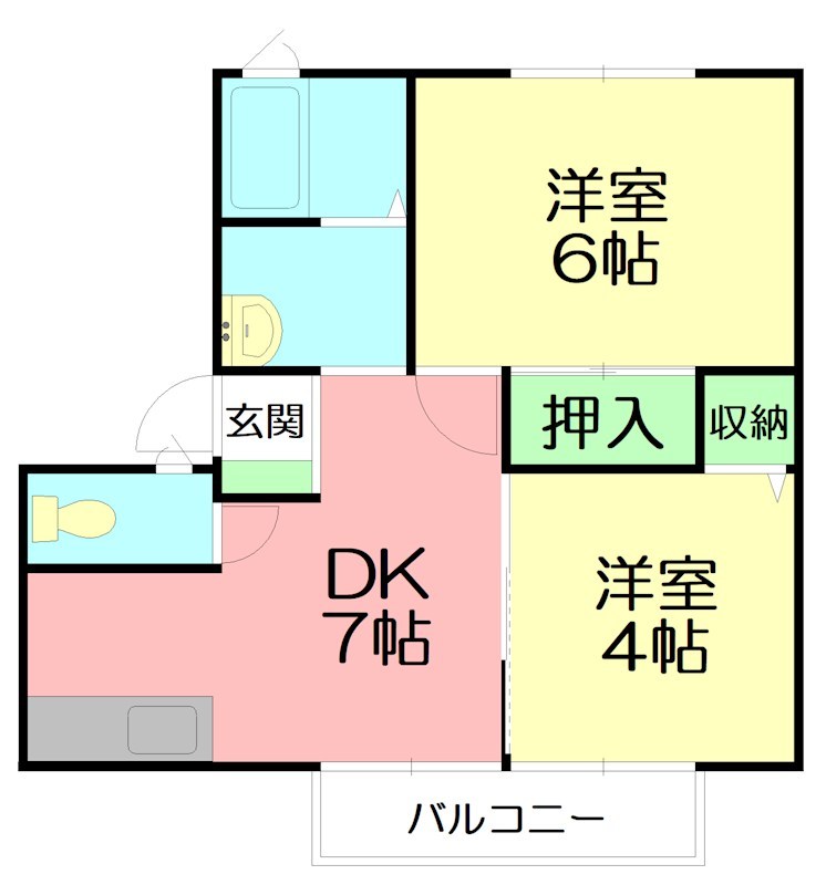アルバハウス 間取り図