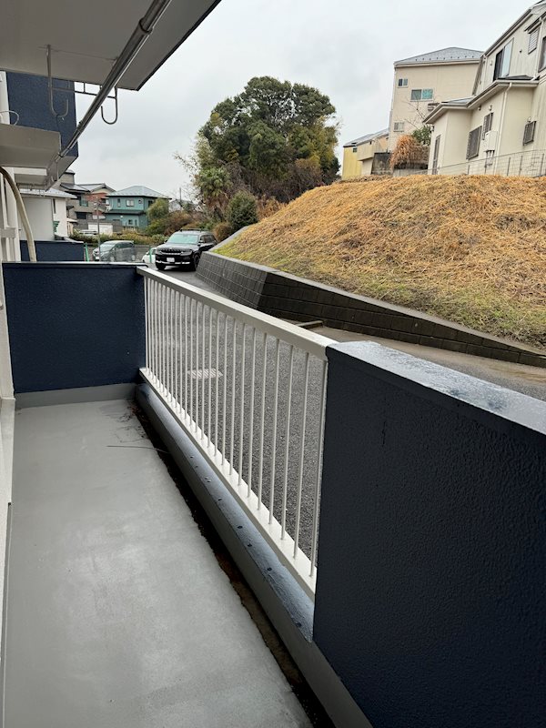 富士見コーポ ベランダ
