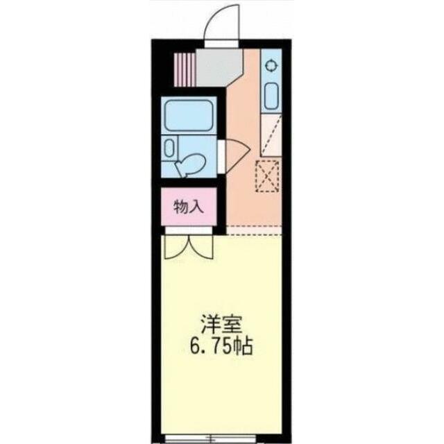 パークサイド 103号室 間取り