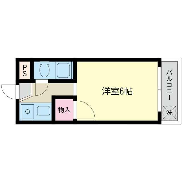 ヒルスミキ辻堂 203号室 間取り