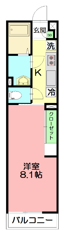 リブリ・アジール・リラ 101号室 間取り
