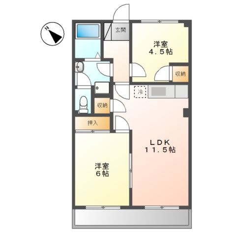 ルミナス原宿 間取り